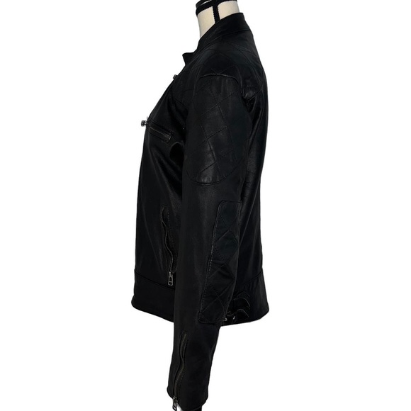 Decimal leather jacket🖤 - Picture 2 of 5